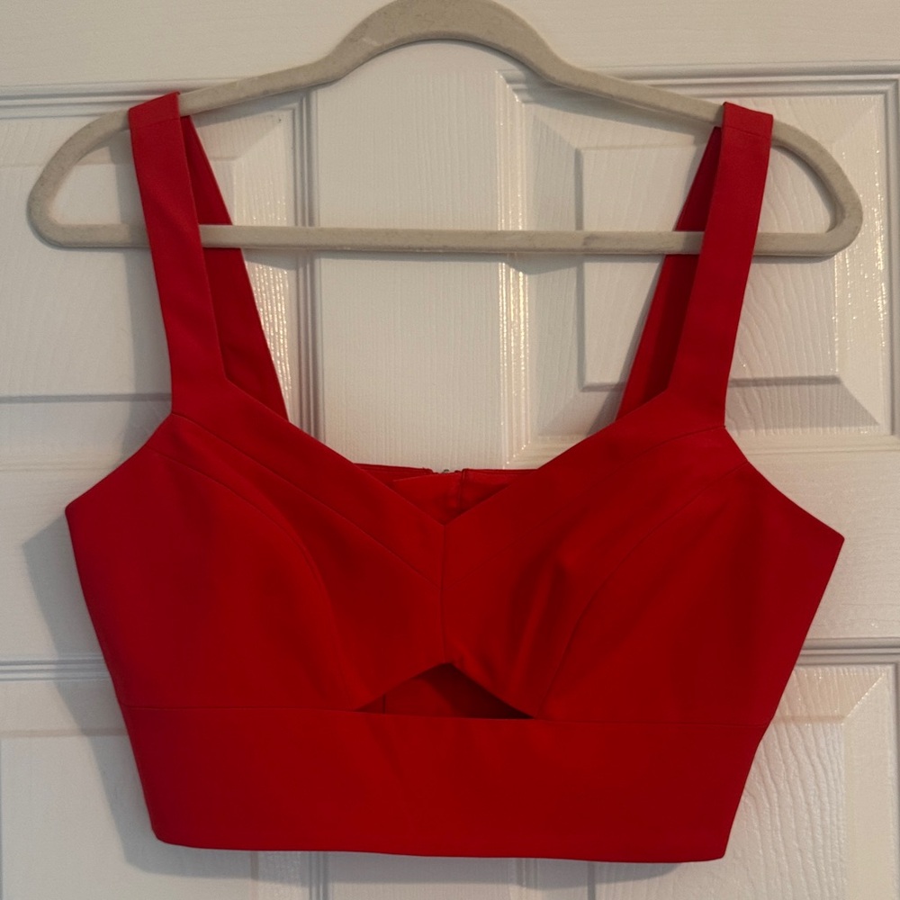 Yumi Kim Red Crop Top